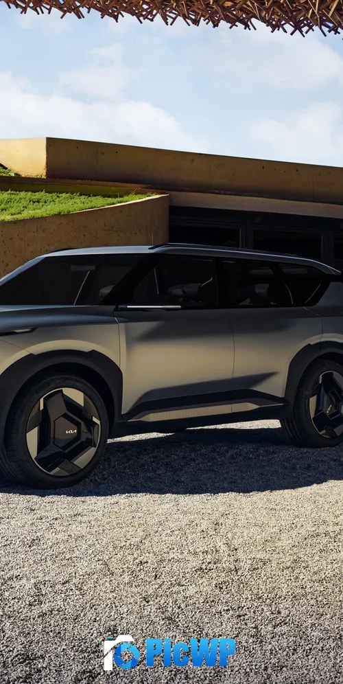 Kia EV5 Concept Electric SUV 3K Mobile Wallpaper