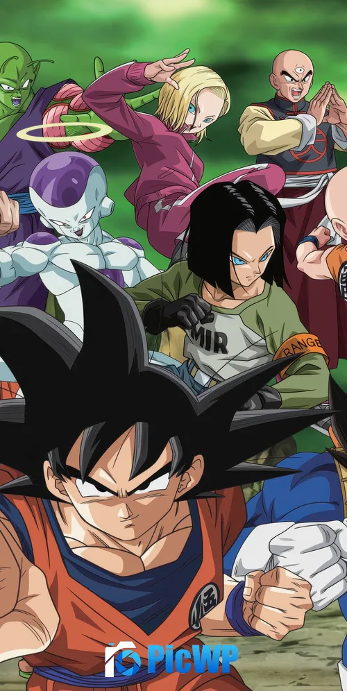 Team Universe 7 Dragon Ball Super 3K Mobile Wallpaper