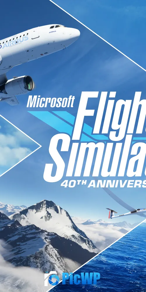Microsoft Flight Simulator PC Games 3K Mobile Wallpaper