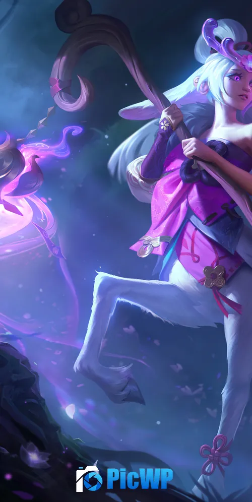 Spirit Blossom Lillia League of Legends 3K Mobile Wallpaper