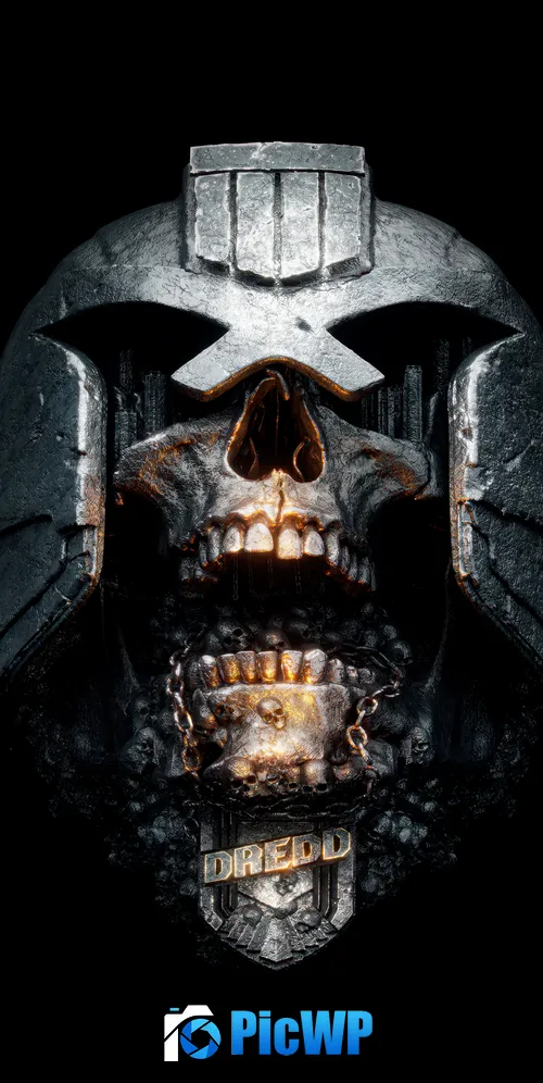 Dredd Artwork 3K Mobile Wallpaper