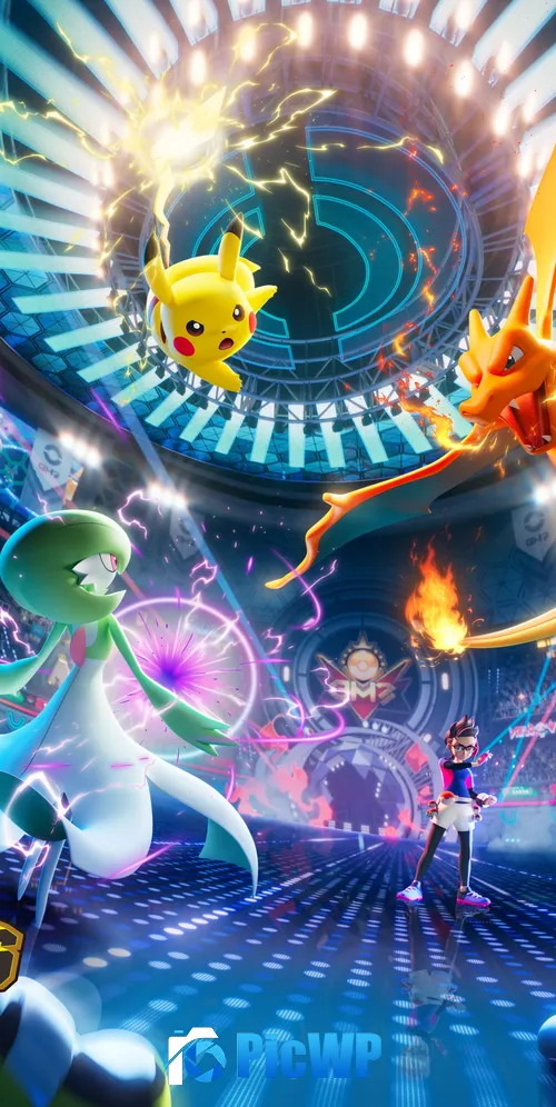Pokemon Champions 3K Mobile Wallpaper