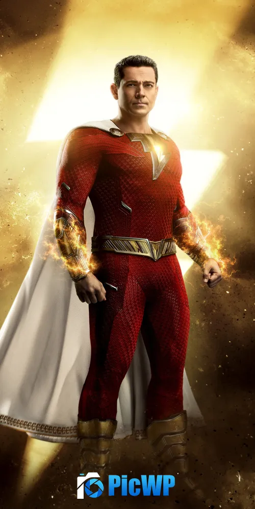 Shazam! Fury of the Gods iPhone 3K Mobile Wallpaper
