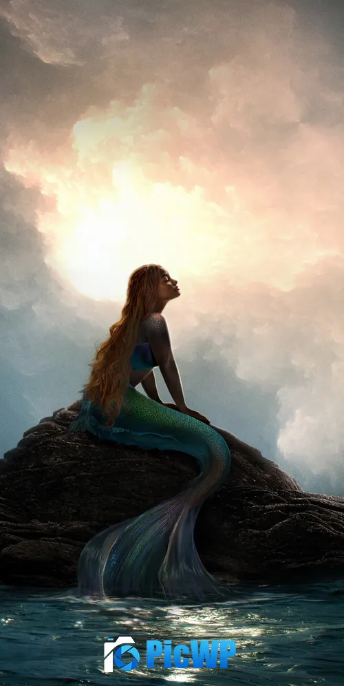 The Little Mermaid 2023 Movies 3K Mobile Wallpaper