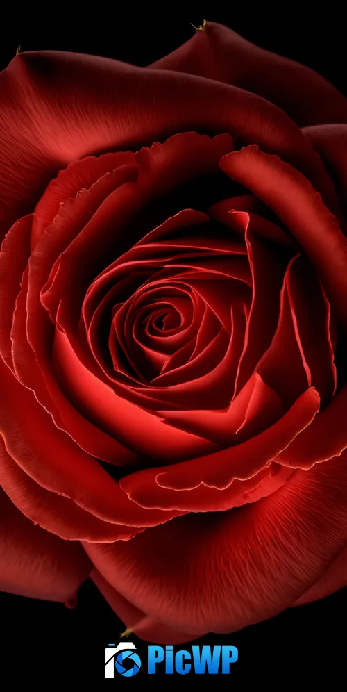 Red Rose Red flower 3K Mobile Wallpaper