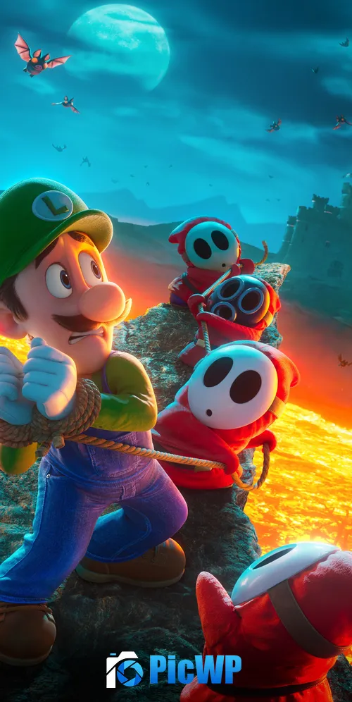 The Super Mario Bros. Movie iPhone 3K Mobile Wallpaper
