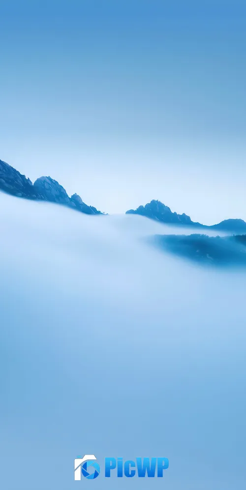 Above clouds Mountains 3K Mobile Wallpaper