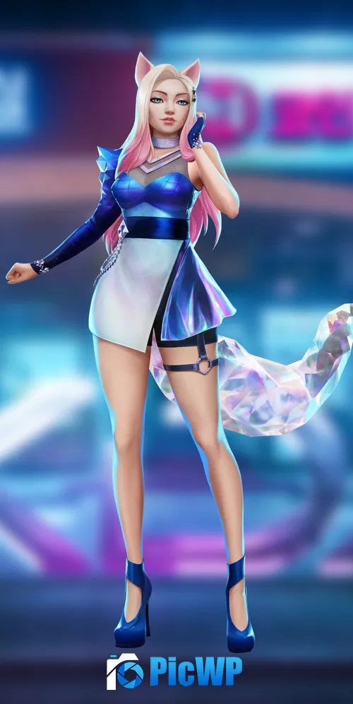 Ahri KDA 3K Mobile Wallpaper