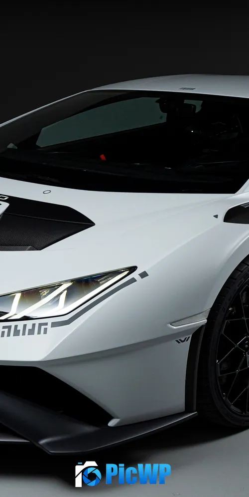 Lamborghini Huracán STO Time Chaser 3K Mobile Wallpaper
