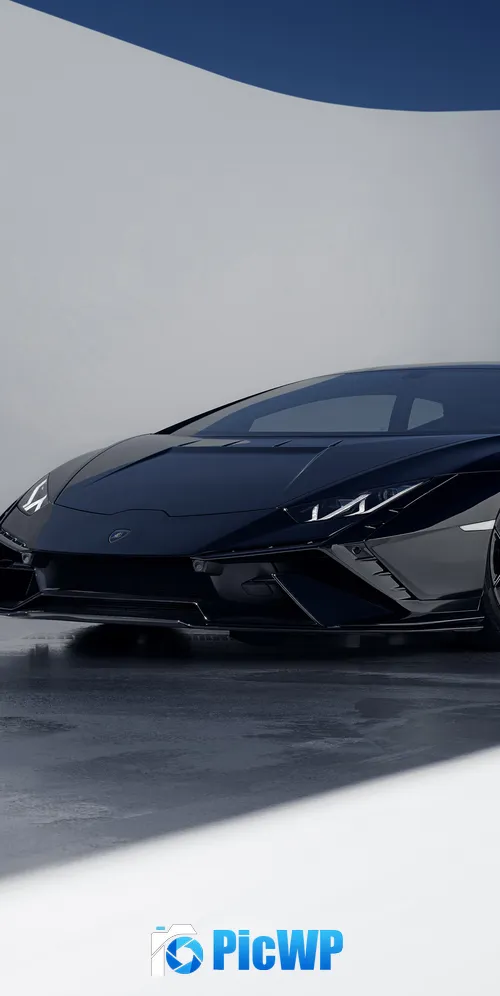 Lamborghini Huracán Tecnica Sports cars 3K Mobile Wallpaper