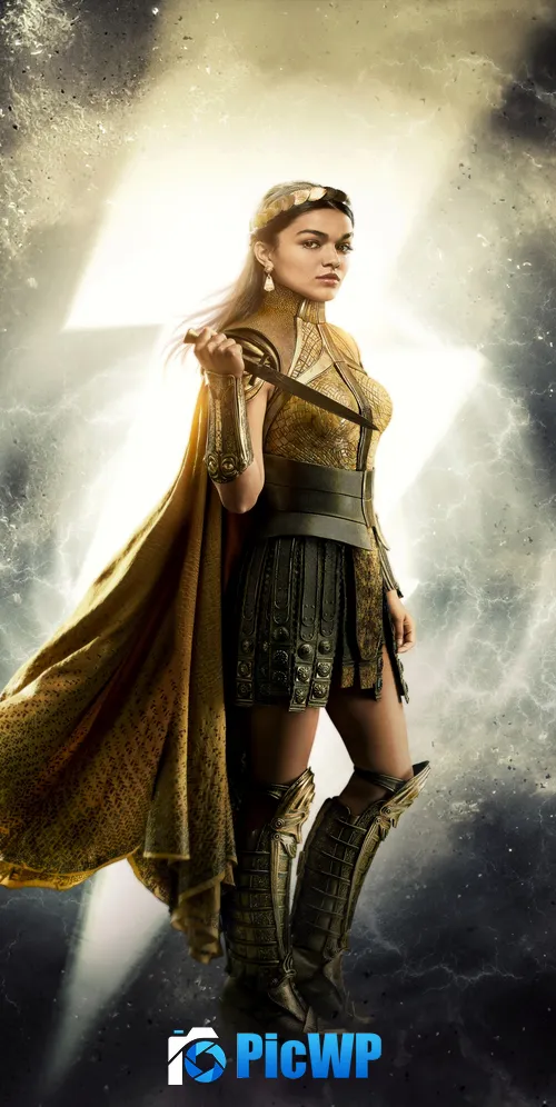 Shazam! Fury of the Gods Rachel Zegler 3K Mobile Wallpaper