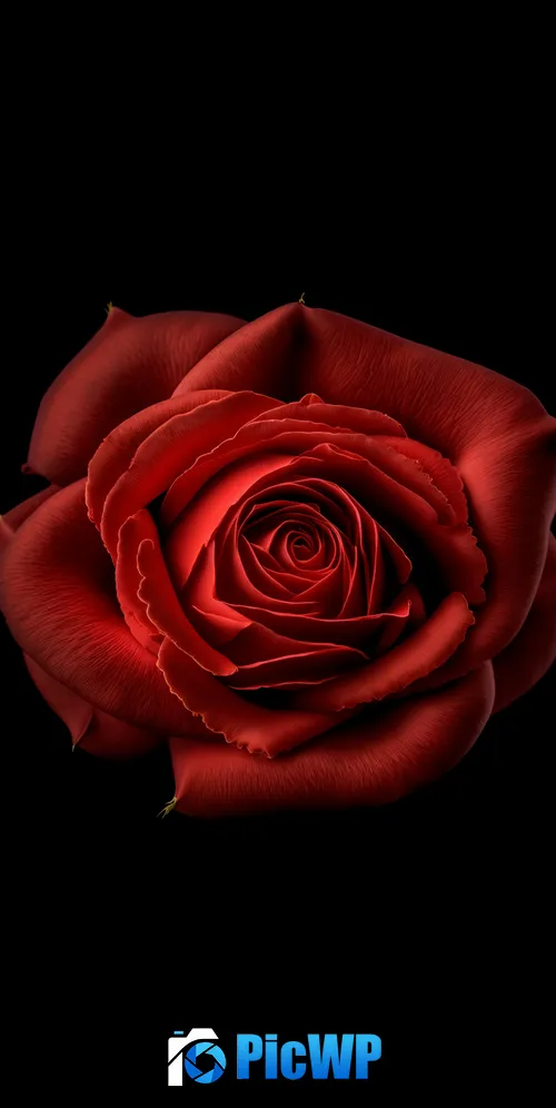 Red flower Red Rose 3K Mobile Wallpaper