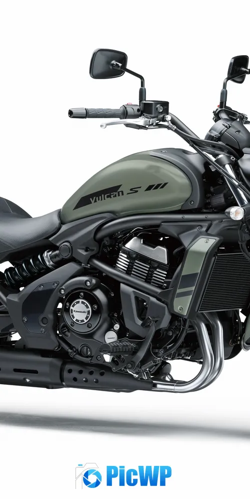 Kawasaki Vulcan S Cruiser motorcycle 3K Mobile Wallpaper