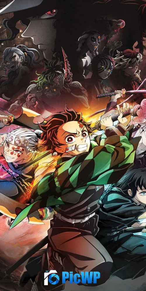 Demon Slayer Kimetsu no Yaiba iPhone 3K Mobile Wallpaper