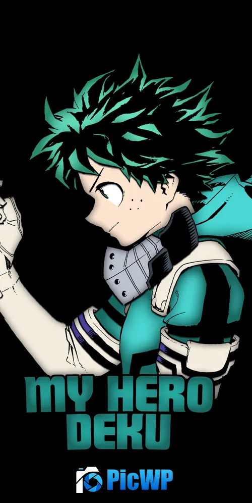 Deku Izuku Midoriya 3K Mobile Wallpaper