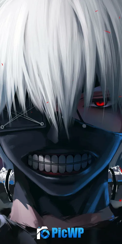 Ken Kaneki 3K Mobile Wallpaper