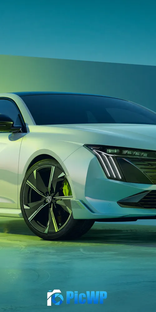 Peugeot 508 Sport Engineered Hybrid cars 3K Mobile Wallpaper