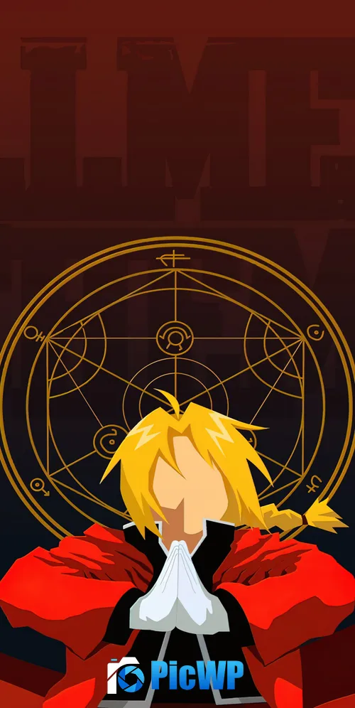Edward Elric Fullmetal Alchemist 3K Mobile Wallpaper
