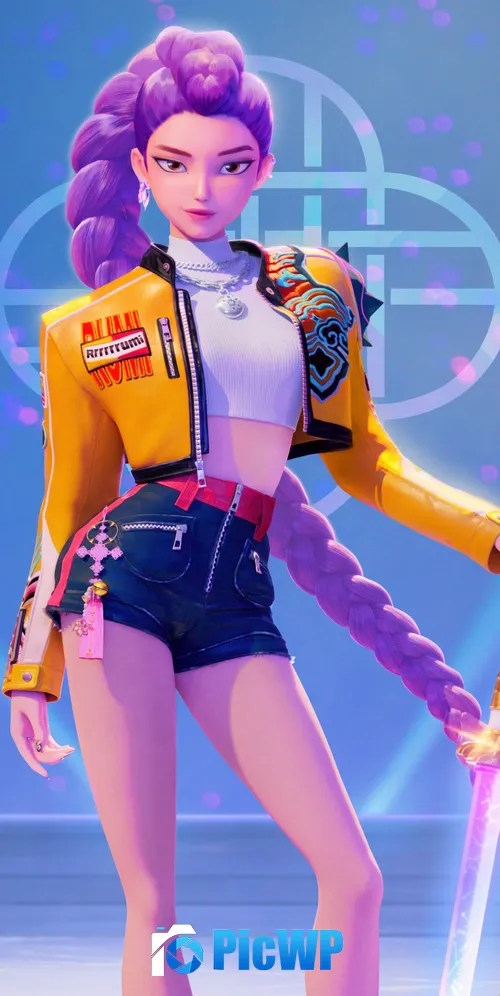 Rumi (Huntrix) 3K Mobile Wallpaper