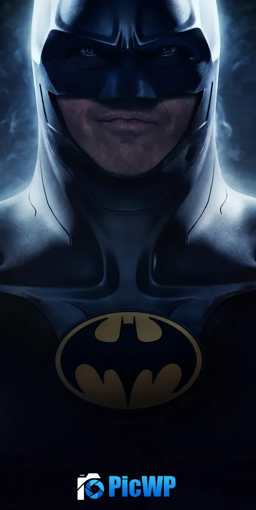 Michael Keaton as Batman The Flash 3K Mobile Wallpaper