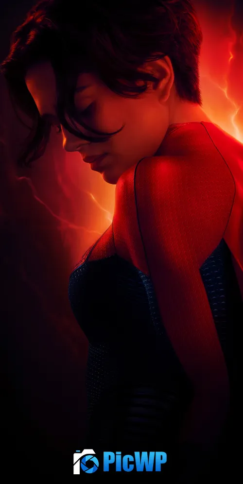 Sasha Calle as Supergirl The Flash 3K Mobile Wallpaper