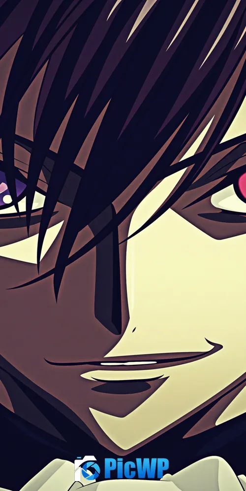 Lelouch Lamperouge Code Geass 3K Mobile Wallpaper