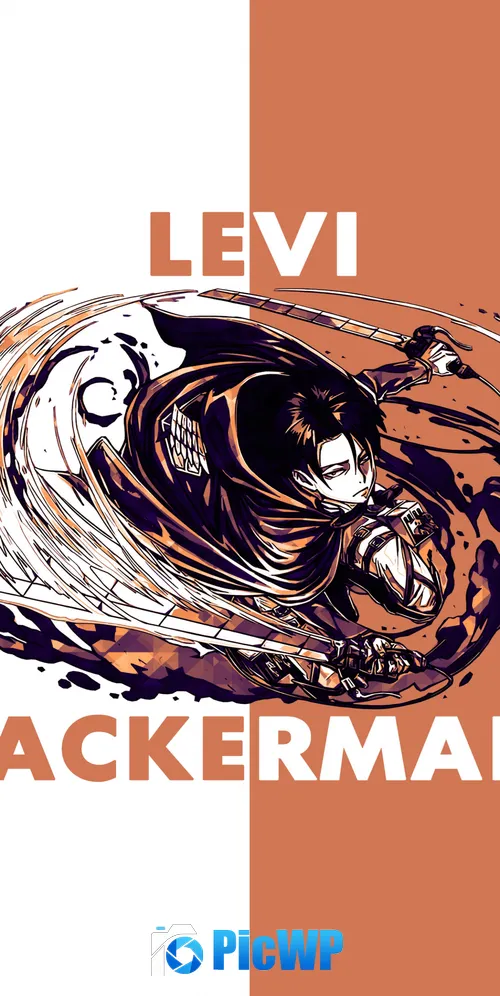 Levi Ackerman Illustration 3K Mobile Wallpaper