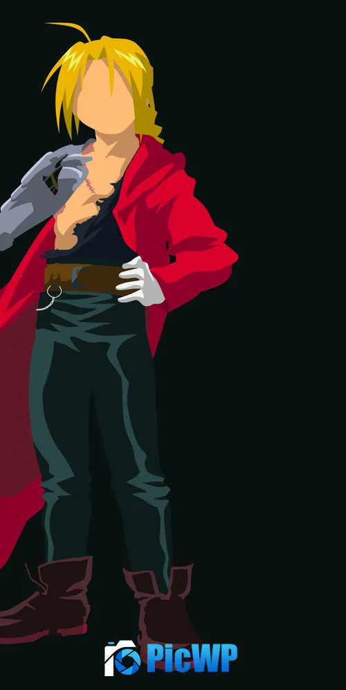 Edward Elric Fullmetal Alchemist: Brotherhood 3K Mobile Wallpaper