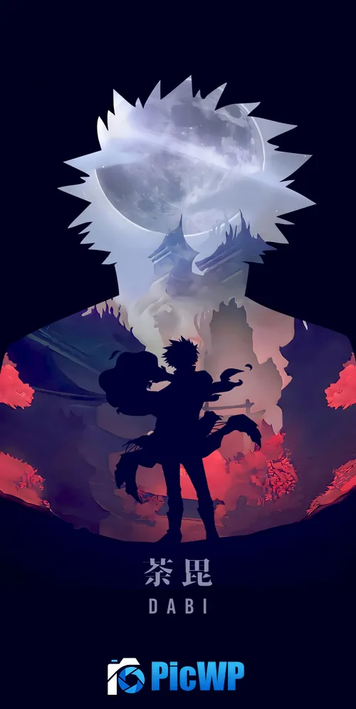 Dabi Dark background 3K Mobile Wallpaper