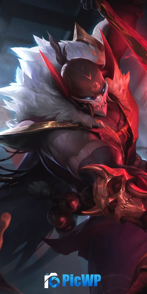 Blood Moon Pyke League of Legends 3K Mobile Wallpaper