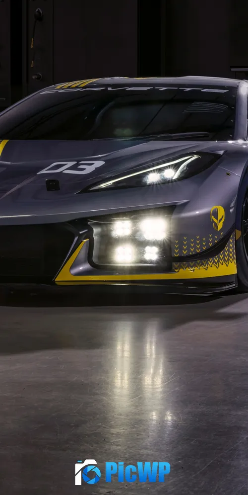 Chevrolet Corvette Z06 GT3 R 3K Mobile Wallpaper
