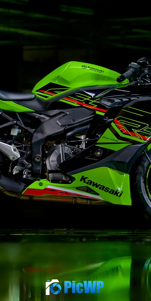 Kawasaki Ninja ZX-4RR 2023 3K Mobile Wallpaper