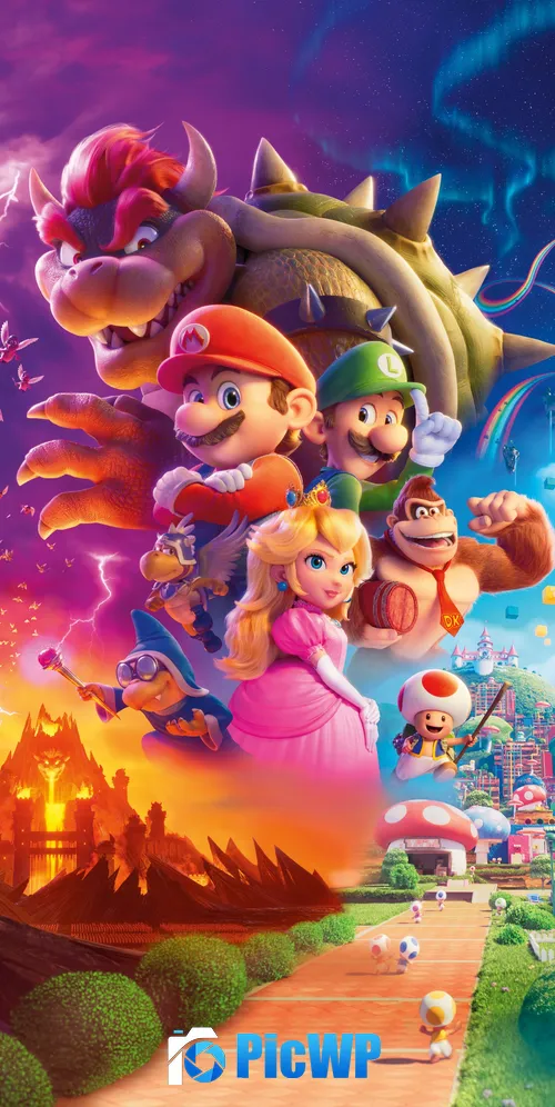 The Super Mario Bros. Movie Animation movies 3K Mobile Wallpaper