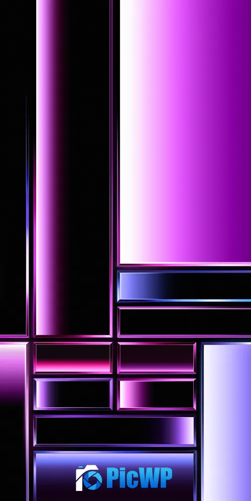 Grid Magenta background 3K Mobile Wallpaper