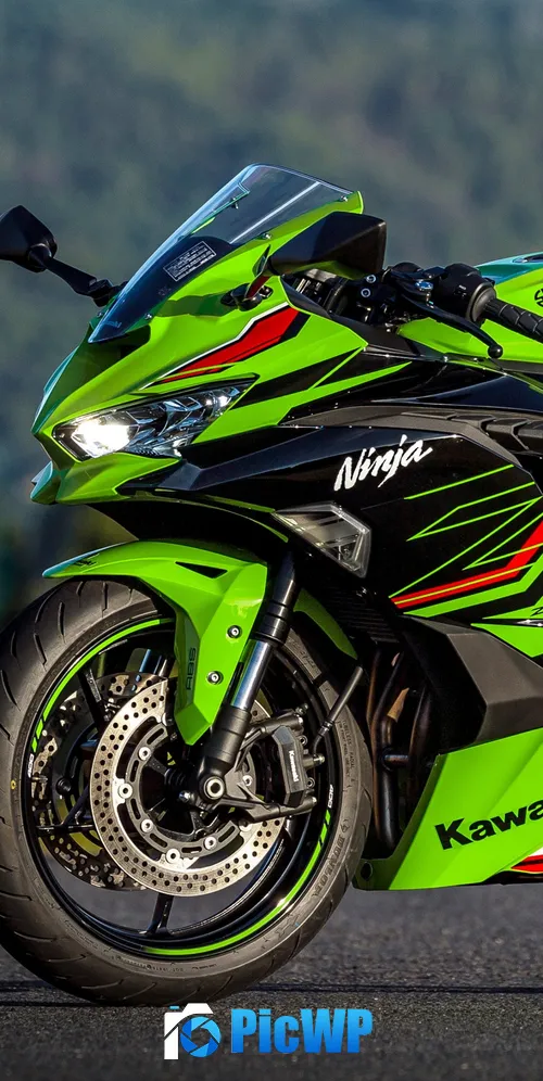 Kawasaki Ninja ZX-4RR Sports bikes 3K Mobile Wallpaper
