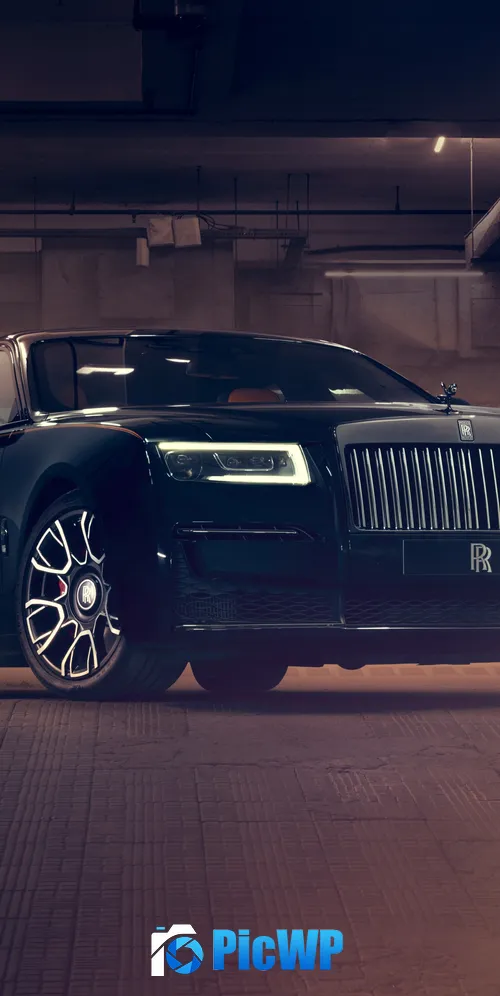 Rolls-Royce Black Badge Ghost 3K Mobile Wallpaper