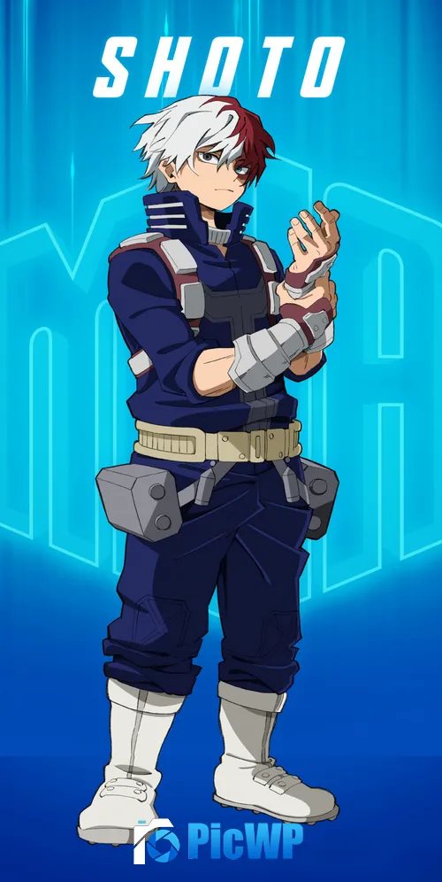 My Hero Academia Shoto Todoroki 3K Mobile Wallpaper