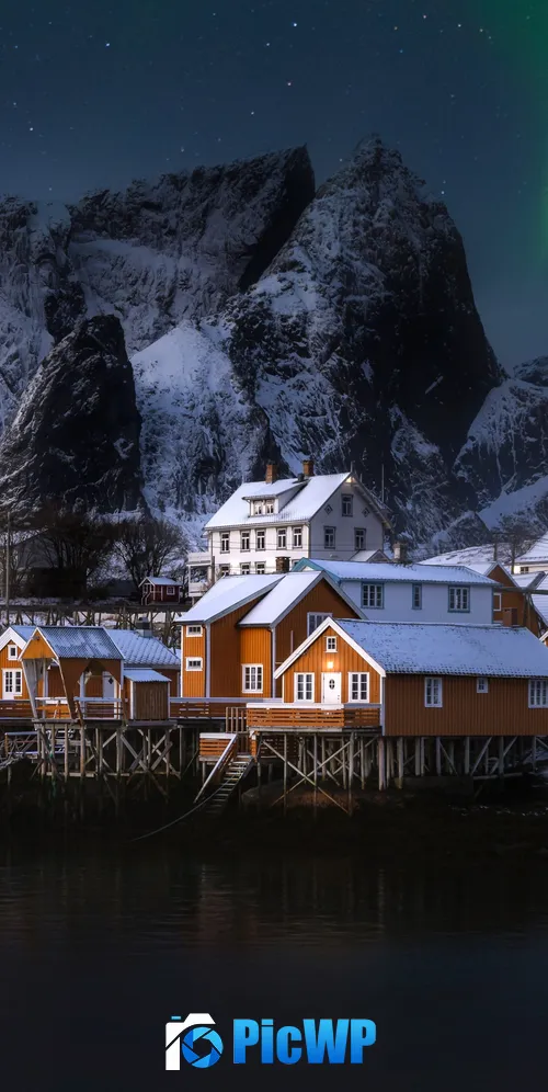 Lofoten Islands Ultrawide 3K Mobile Wallpaper