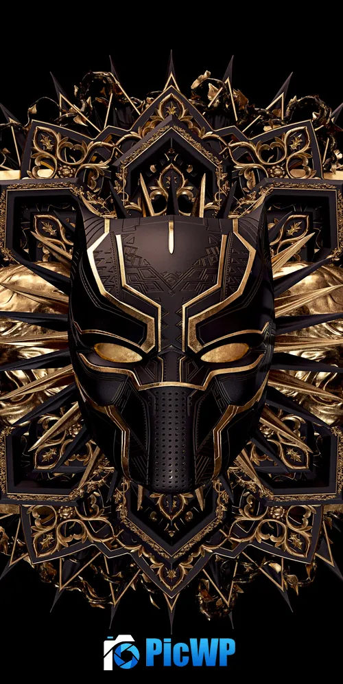 Black Panther Marvel Superheroes 3K Mobile Wallpaper