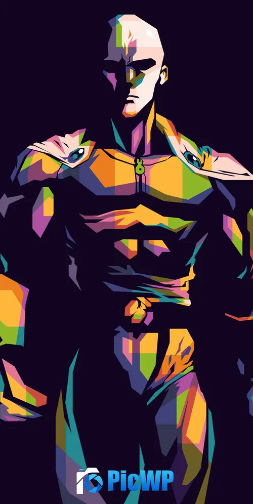 Saitama 3K Mobile Wallpaper