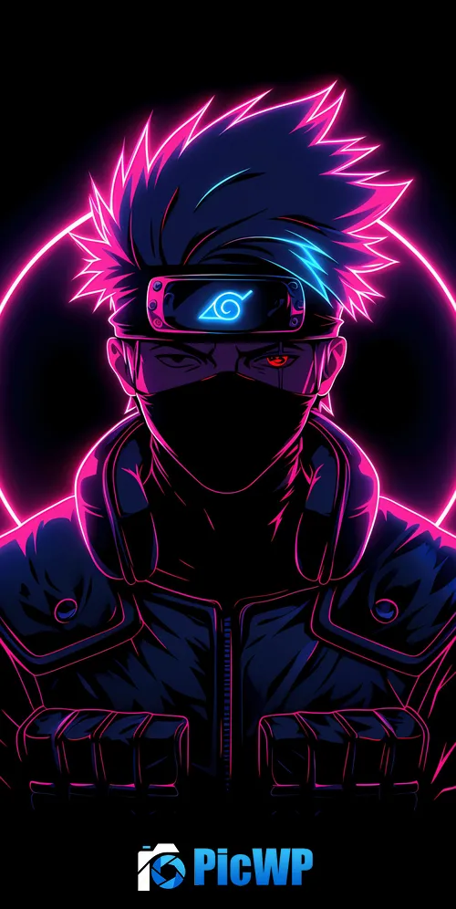 Kakashi Hatake Pink aesthetic 3K Mobile Wallpaper