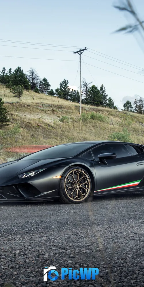 Lamborghini Huracan Performante 3K Mobile Wallpaper
