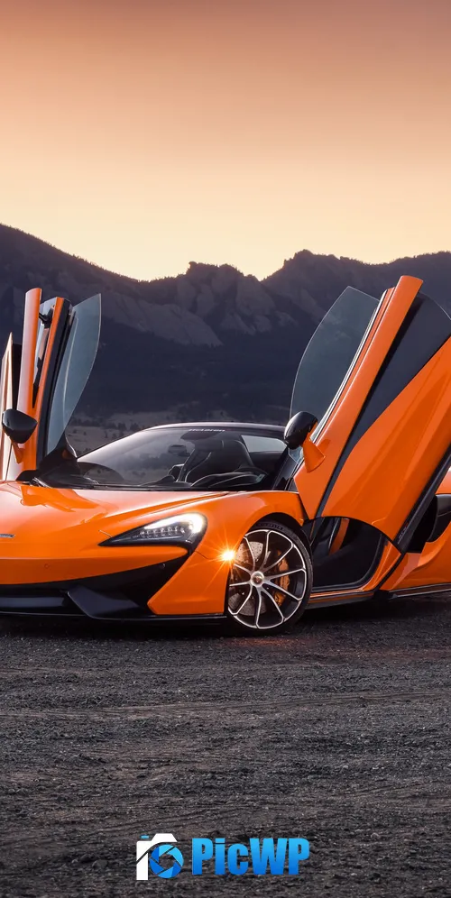 McLaren 520S Spider Sports cars 3K Mobile Wallpaper