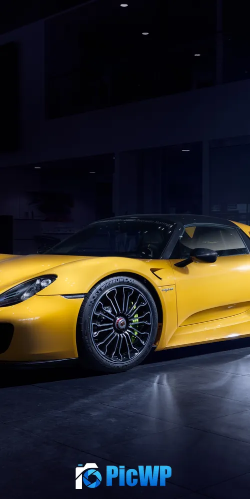 Porsche 918 Spyder Hypercars 3K Mobile Wallpaper