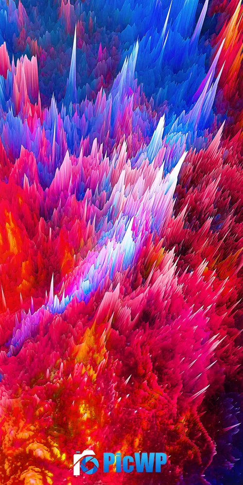 Colorful background 3K Mobile Wallpaper