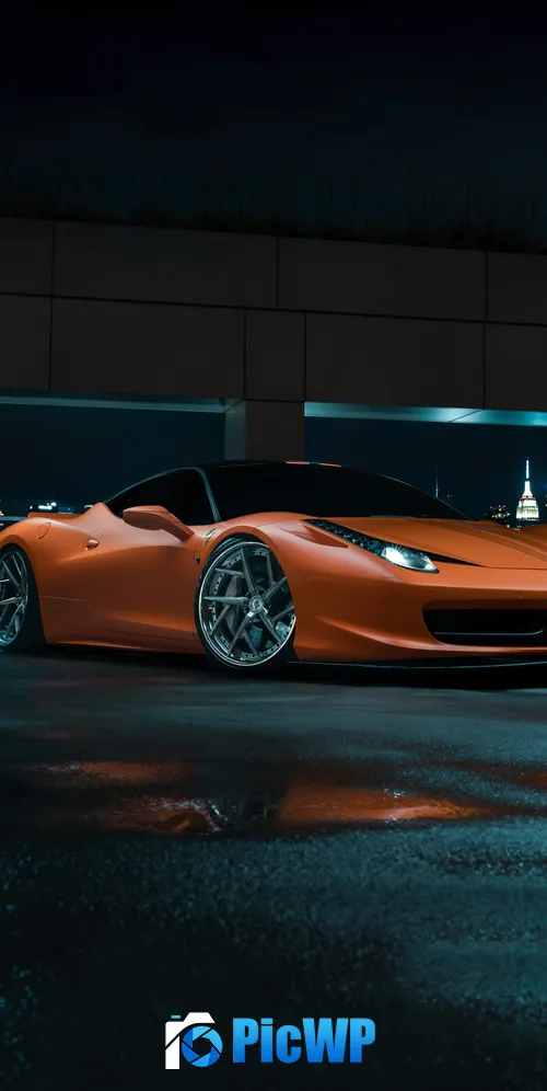 Ferrari 458 Sports cars 3K Mobile Wallpaper