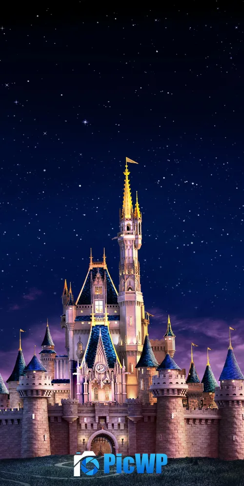 Cinderella Castle Walt Disney World 3K Mobile Wallpaper