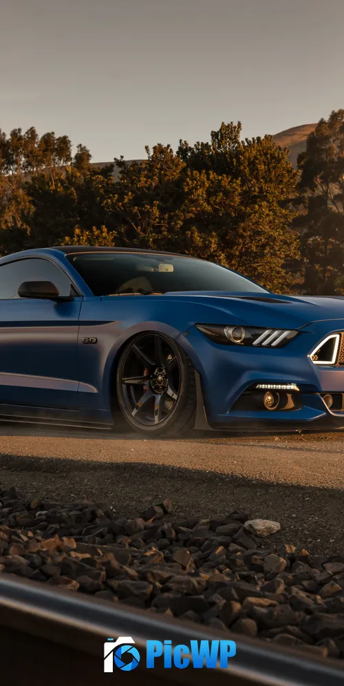 Ford Mustang GT Muscle Car 3K Mobile Wallpaper
