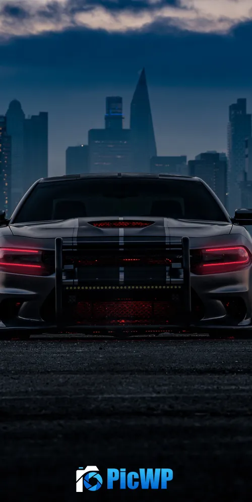 Dodge Charger Hellcat 3K Mobile Wallpaper