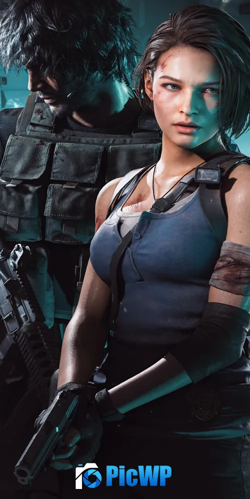 Resident Evil 3 Survival games 3K Mobile Wallpaper
